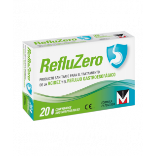REFLUZERO 20 COMPRIMIDOS BUCODISPERSABLES