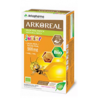 Arkoreal Jalea Real 500mg Fresca Junior BIO 20 ampollas