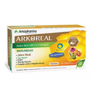 Arkoreal Jalea Real Inmunidad Sin Azúcar 20 ampollas