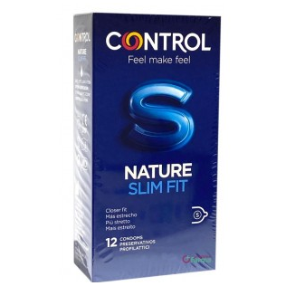 CONTROL PRESERVATIVO SLIM FIT 12 U