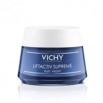 Vichy Liftactiv Noche Nuevo DermisOrigen Antiarrugas Crema, 50 ml
