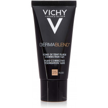 Vichy Dermablend [CORRECCIÓN 3D] Fondo de Maquillaje Corrector 16H Tono 25 NUDE, 30ml