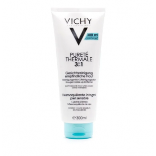 Vichy Pureté Thermale Desmaquillante Integral 3 en 1, 300ml