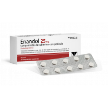 ENANDOL 25 MG 10 COMPRIMIDOS RECUBIERTOS