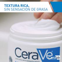 CeraVe Crema Hidratante Piel Seca 340g