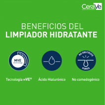 Cerave Limpiador Hidratante Formato Familiar 1L
