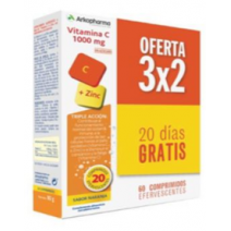 Arkovital PACK Vitamina C 1000mg 3x20 comprimidos