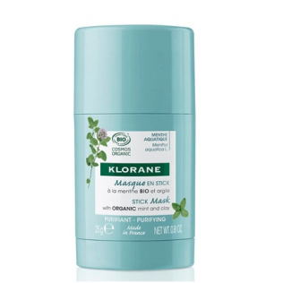 KLORANE MASCARILLA EN STICK A LA MENTA BIO Y ARCILLA 1 STICK 25 G