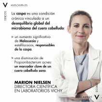 Vichy Dercos Champu Anticaspa Cabello Normal y Graso, 390ml