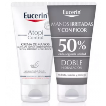 EUCERIN DUPLO CREMA DE MANOS ATOPIC CONTROL 2X75ML