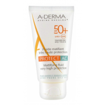 Aderma Protect Ac Solar Fluido Matificante SPF50+ , 40ml