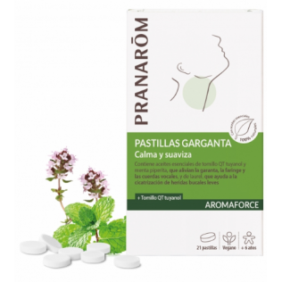 Pranarom Aromaforce Pastillas Calmantes, 21u
