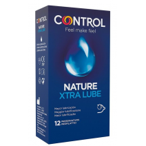 Control Adapta Nature Extra Lube Preservativos, 12Ud