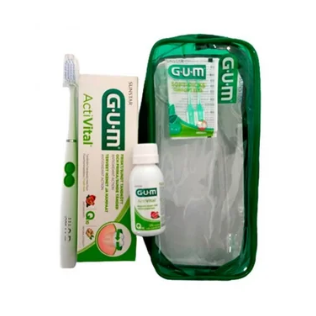 Gum NECESER Sonic Cepillo Electrico + Pasta Activital 75 ml + Colutorio 30ml