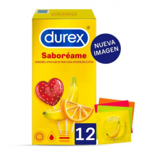 Durex Preservativos Tutti Fruti,12 unidades