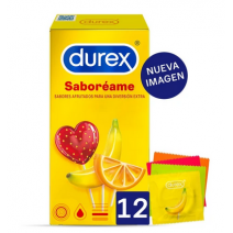 PROFILACTI DUREX TUTTI FRUTI 12 UNI