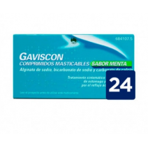 GAVISCON 24 COMPRIMIDOS MASTICABLES MENTA