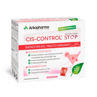 Arkopharma Cis-Control Stop 10 sobres de 4g + 5 sticks de 1,5g