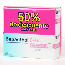 BEPANTHOL DUPLO PROTECTORA BEBE 50+50ML