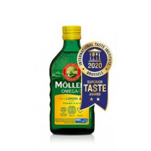Möller's Omega-3 Aceite Hígado De Bacalao Sabor Limon 250ml