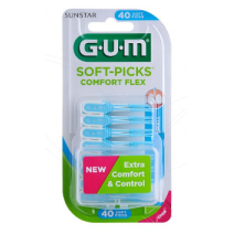 GUM Soft Picks Advanced SMALL, 40unds