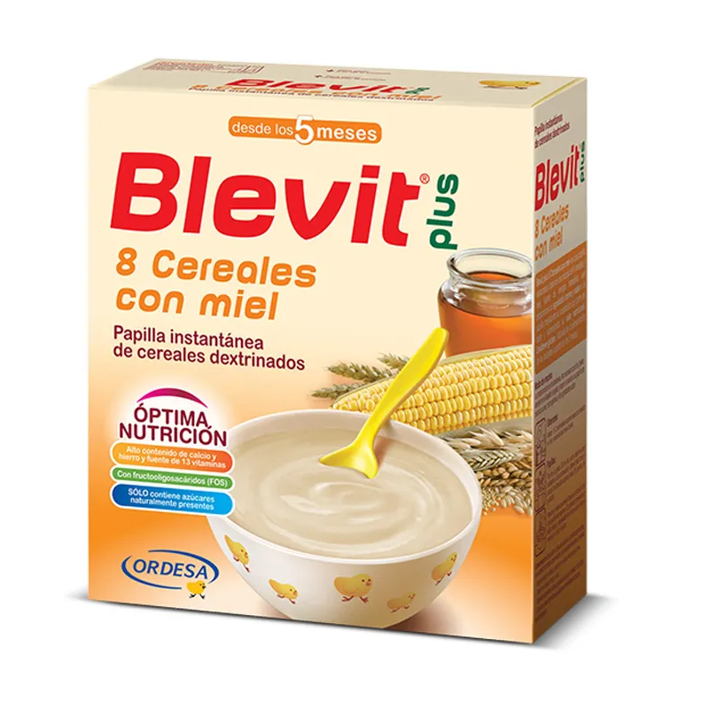 Blevit Plus Superfibra 8 Cereales Miel 600g