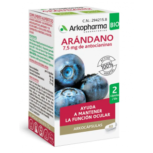 ARKOCAPSULAS ARANDANO FRUTO 40 CAPS