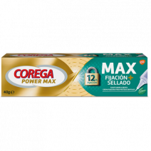 COREGA MAX FIJACION + SELLADO 1 ENVASE 40 G SABOR MENTA