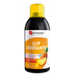 SLIM DRENANTE 1 FRASCO 500 ML SABOR PIÑA