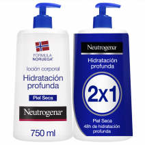 Neutrogena DUPLO Locion Piel Seca, 2x750 ml