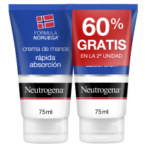 Neutrogena Duplo Manos Rapida Absorción 2 x 75ml