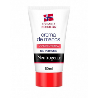 Neutrogena Crema Manos Sin Perfume, 50 ml