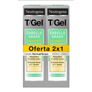 NEUTROGENA T GEL NORMAL/GRAS CHAMPU 25