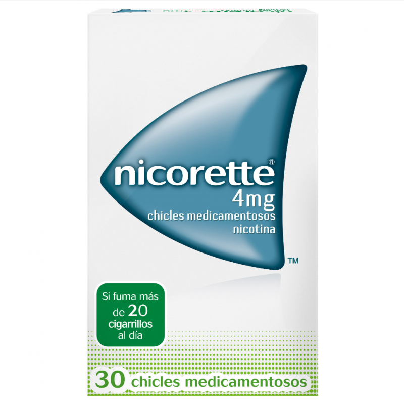NICORETTE 4 MG 30 CHICLES - Farmacia Cuadrado