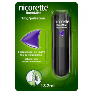 Nicorette Bucomist 1 mg/pulverizacion 150 dosis aerosol