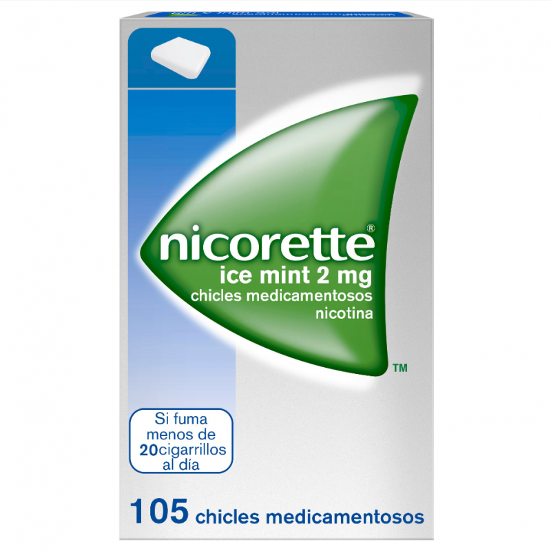 Nicolette Ice Mint 4 mg 105 chicles - Farmacia Cuadrado