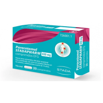 Paracetamol Stadapharm 650 MG Comprimidos EFG