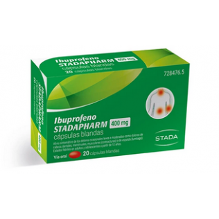 Ibuprofeno Stadapharm 400mg 20 Cápsulas Blandas