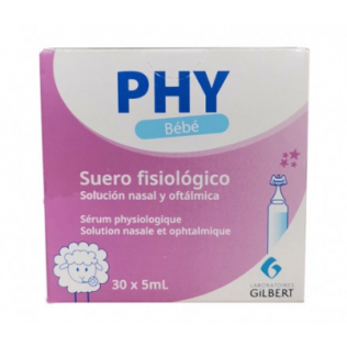 Suero Fisiologico PHY Bebe Monodosis 30 unidades 5ml