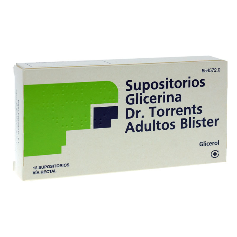 Supositorios glicerina dr. torrents adultos blister 3,27 g supositorios