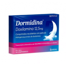 Dormidina 12,5 mg ,14 comp