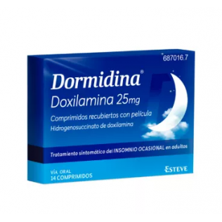 Dormidina 25 mg ,14 comp