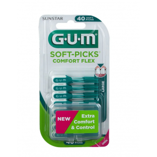 GUM SOFT-PICKS ADVANCED T-L 40 U