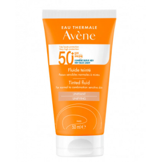 Avene Solar Emulsion con Color Toque Seco SPF50+ , 50ml