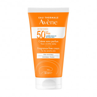 Avene Solar SPF50+ Crema Sin perfume 50ml