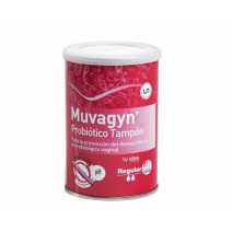 Muvagyn Probiótico Tampón Regular 9 unidades