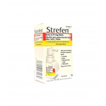 STREFEN SPRAY 8,75 MG/DOSIS SOLUCION PARA PULVERIZACION BUCAL 1 FRASCO 15 ML (SABOR MIEL Y LIMON)