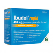 IBUPROFENO (ARGININA) CODRAMOL EFG 400 MG 20 SOBRES GRANULADO SOLUCION ORAL