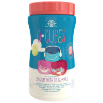 SOLGAR U-CUBES CALCIO Y VIT 60 GOMINOLAS