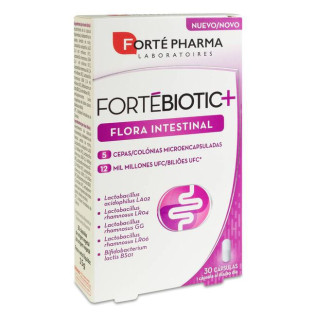 FORTEBIOTIC+ FLORA INTESTINAL 30 CAPSULAS